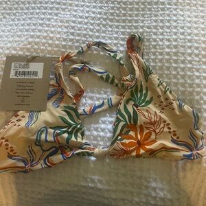 Stone Fox Swim Multicolor Bikini Top